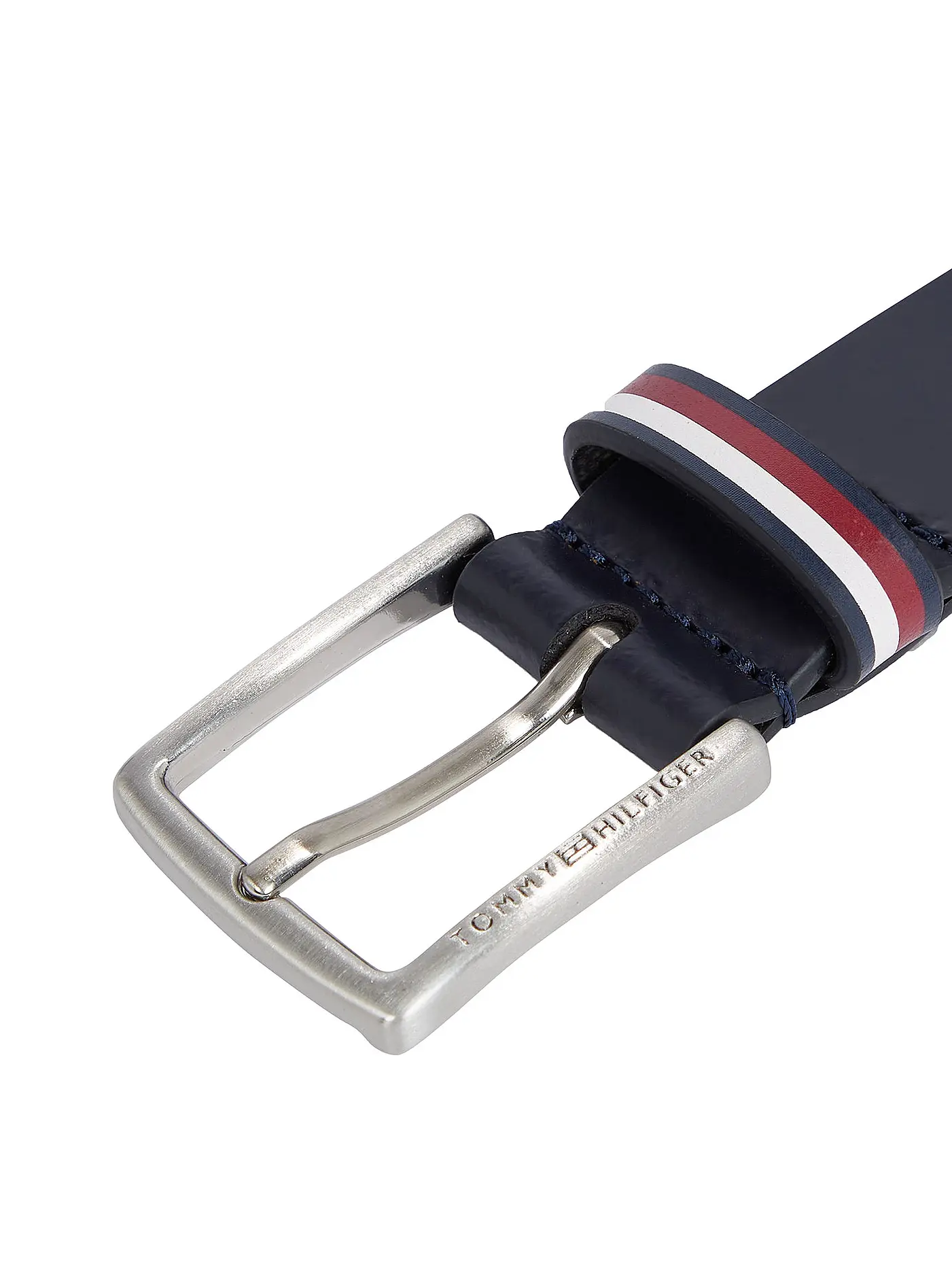 TOMMY HILFIGER | Jungen Ledergürtel | dunkelblau